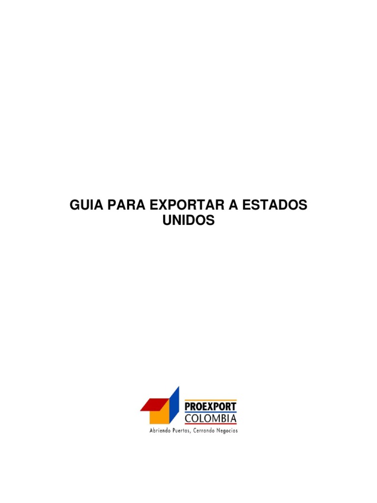 Guia para Exportar A EU | PDF | Los Estados Unidos | Producto Interno Bruto