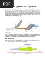 5G NR BWP Types