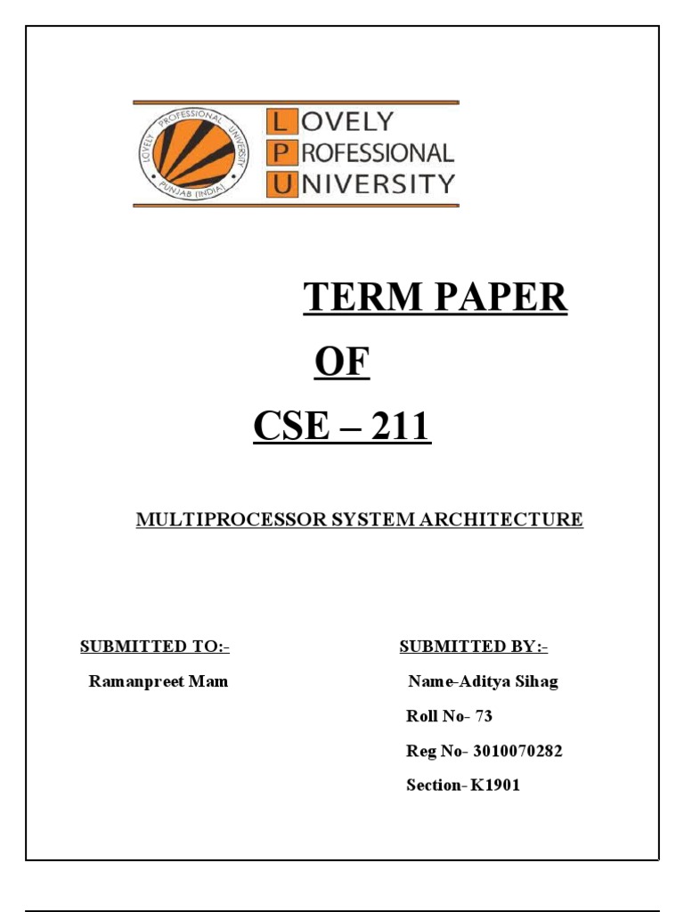 Multiprocessor System Architecture | PDF | Multi Core Processor ...