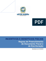 Manual de Emissão e Escrituração de Documentos Fiscais Para Controle de Benefícios Fiscais