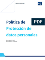 Politica Proteccion Datos Personales 2019 PDF