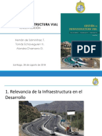 Presentación Gestión de La Infraestructura Vial PDF
