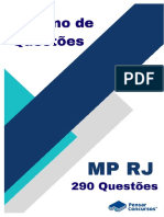 Caderno de Questões MP RJ PDF