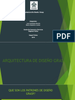 DIAPOSITIVAS (Arquitectura de Deseño Grasp Gof)