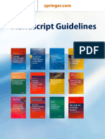 Manuscript Guidelines for English Books (2017)