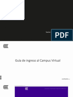 Guía de Ingreso Al Campus Virtual Del Centro de Idiomas