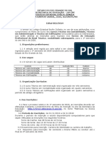 Edital - Técnico em Edificações PDF