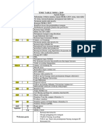 MOKA 2019 TIME TABLE