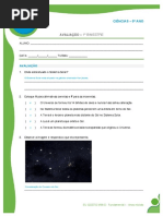 Avaliação de Ciências 