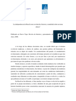 37. Pimenta, João Paulo G. - La independencia de Brasil como revolución....pdf