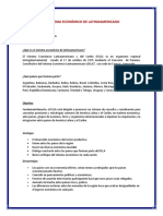 El Sistema Económico de Latinoamericano