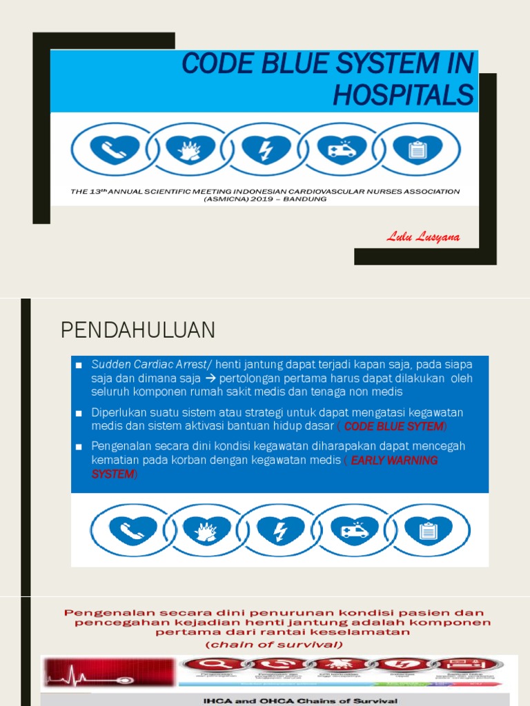 Sistem Code Blue untuk Penanganan Henti Jantung | PDF | Kesehatan Holistik