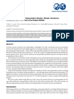 SPE - PBU Test Interpretation Studies - Model, Numerical Simulation, and Field Test in The Huabei Oilfield PDF