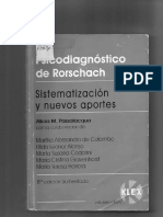 Psicodiagnostico Rorschach Sistematizacion y Nuevos Aportes PDF