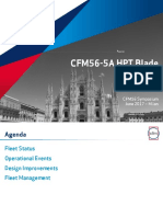 CFM56-5A HPT Blade Configurations and Events