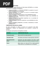 Clasificación ACR BI-RADS: Guía Completa | PDF