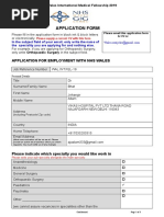 Welsh Mti Fellowships Application Form