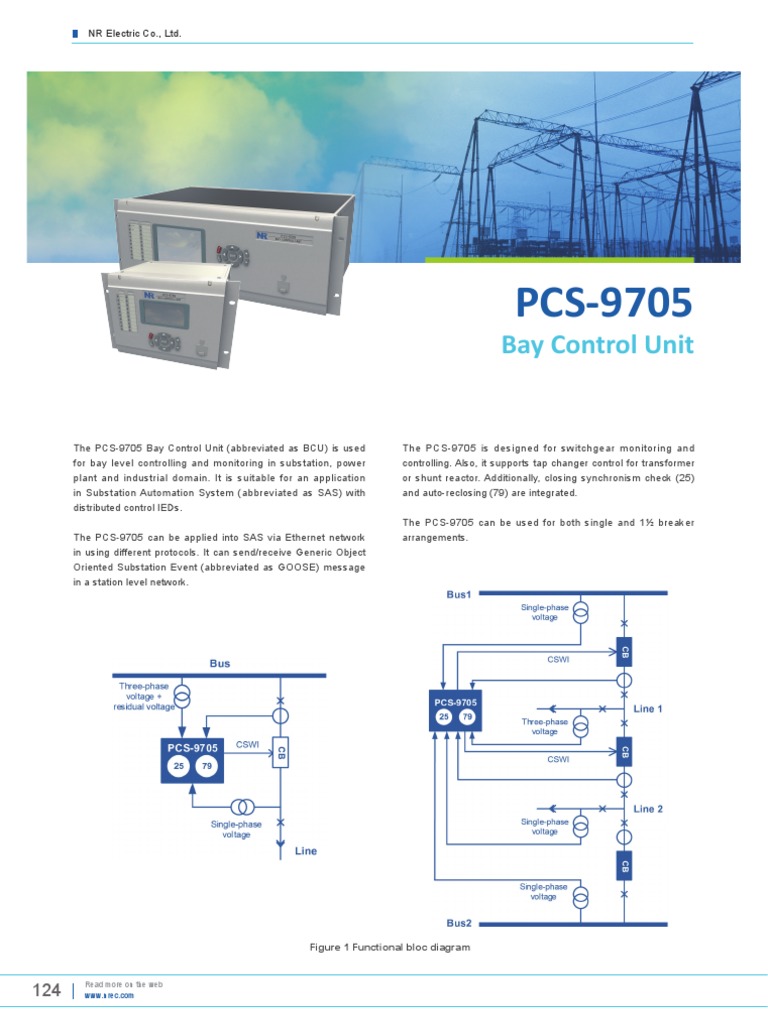 PCS-9705 Bay Control Unit Overview | PDF | Electrical Engineering ...