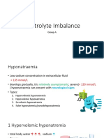 Hyponatremia 