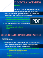 Seguridad Contra Incendios.