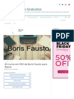 05 Livros Em PDF de Boris Fausto Para Baixar - Online Cursos Gratuitos