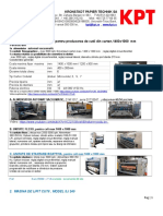 6 - KPT-, Flexo 1 C - Stanta Rotativa Automata, 1400 X 1000 MM 21.05.2018