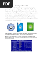 Download Cara Menginstal Windows XP2 by kemzobets SN43705082 doc pdf