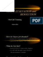 ABEND EVALUATION and RESOLUTION On-Call Training