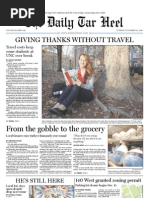 Download The Daily Tar Heel for November 23 2010 by The Daily Tar Heel SN43705231 doc pdf