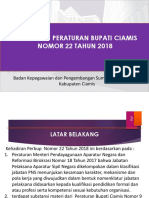 Intisari Perbup 22 Tahun 2018