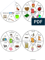 A-Z Wheel Reading Material