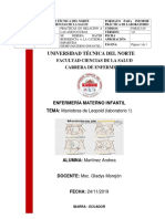 Formato para Informe de Prácticas de Laboratorio de Maniobras de Leopold