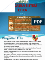 Pancasila Sebagai Sistem Etika