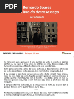 Análise Livro Do Desassossego