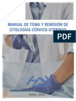Manual Toma y Remision de Citologias Cervico Uterinas PDF