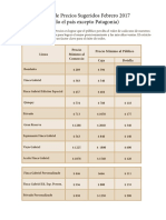 Politica de Precios FEB2017 PDF