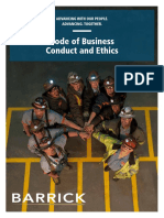 Barrick Code of Business Conduct and Ethics