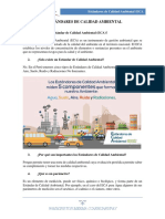 Estandares de Calidad Ambiental (ECA)