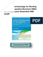 Lehne S Pharmacology For Nursing Care by PDF