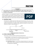 Friction Theory Notes