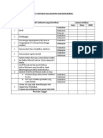 Format Verifikasi Kelengkapan Dokumen