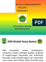 KKN Universitas Cokroaminoto Palopo