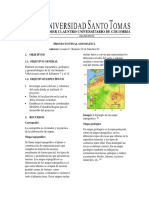 Mapa topográfico, geológico y geomorfológico vía Granada-Villavicencio K7-K14