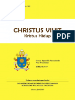 Seri Dokumen Gerejawi No 109 CHRISTUS VIVIT