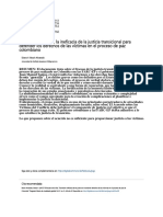 The Failure of Peace - Transitional Justice - S Inefficacy in Uphold - En.es