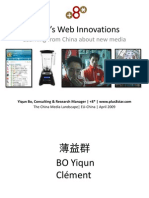 China's Web Innovations: Learning From China About New Media