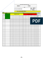 Formato Planilla Mantenimiento Mensual