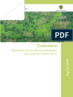 Informe de Monitoreo de Territorios Afectador Por Cultivos Ilicitos en Colombia 2018 PDF