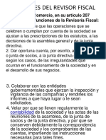 Funciones Del Revisor Fiscal