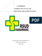 Kejadian Tertusuk Benda Tajam Bekas Pakai di RSUD Karawang 2019